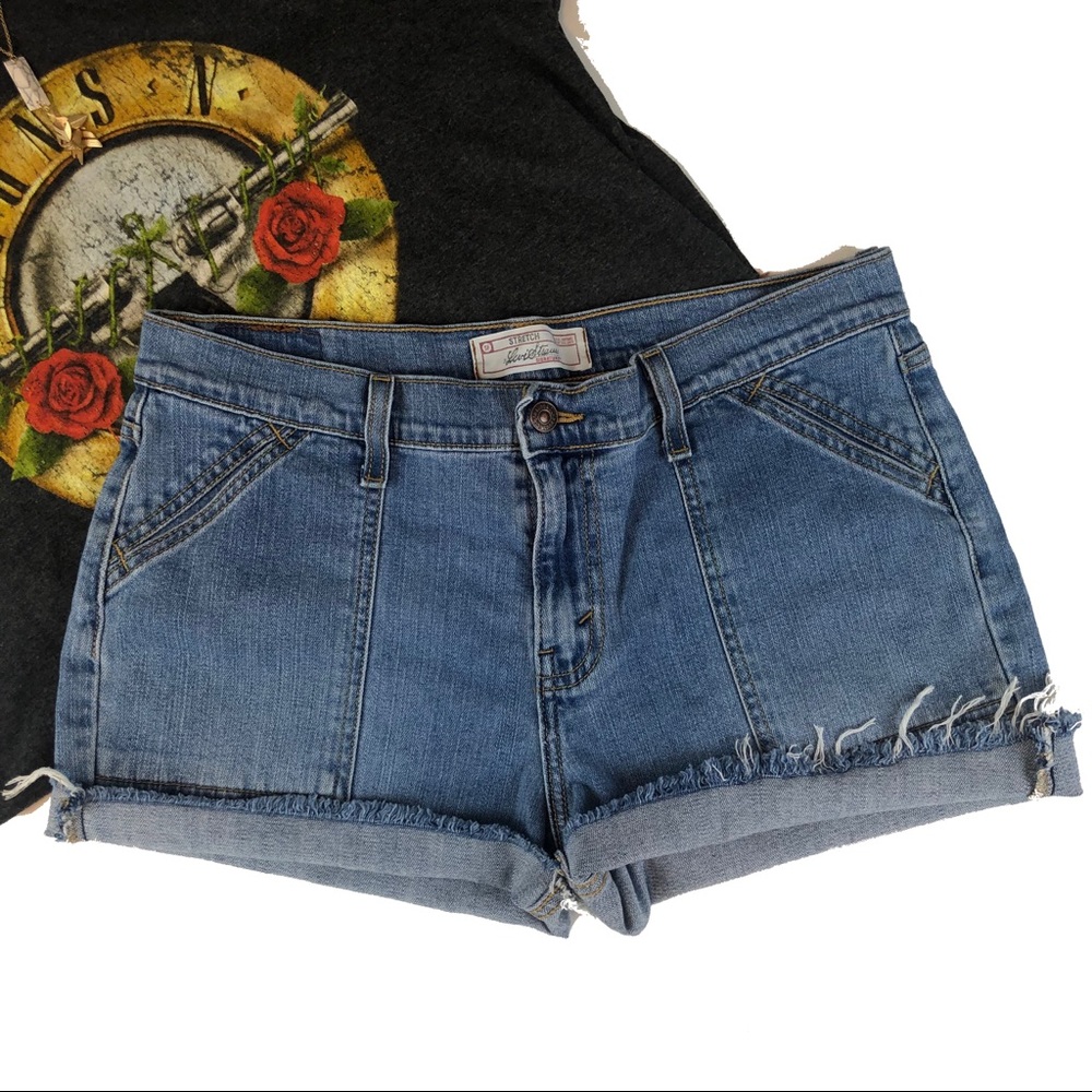 Vintage High Waist Levi Strauss Shorts Cutoffs 10